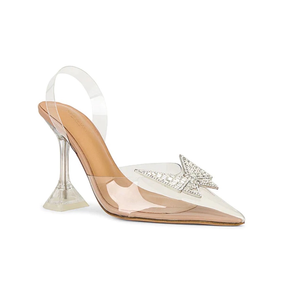 Tony Bianco Laos Heel in Clear Vinylite